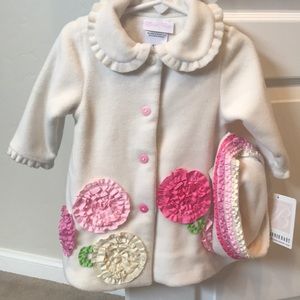 Brand new Bonnie Baby jacket (and hat) with tags!